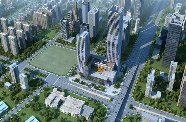 OG视讯智汇安装成功中标阿里巴巴华中总部机电项目